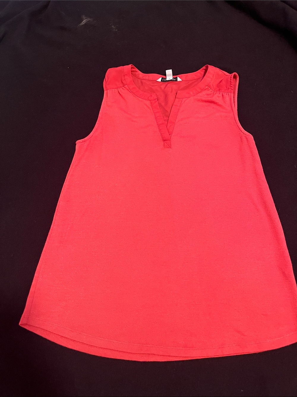 Sleeveless Rust Color Women's Sleeveless Top